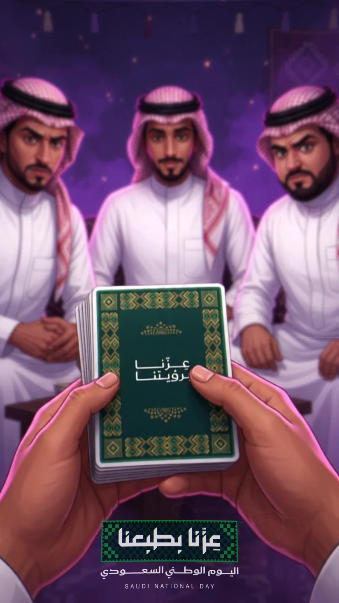 عزنا بطبعنا اليوم الوطني